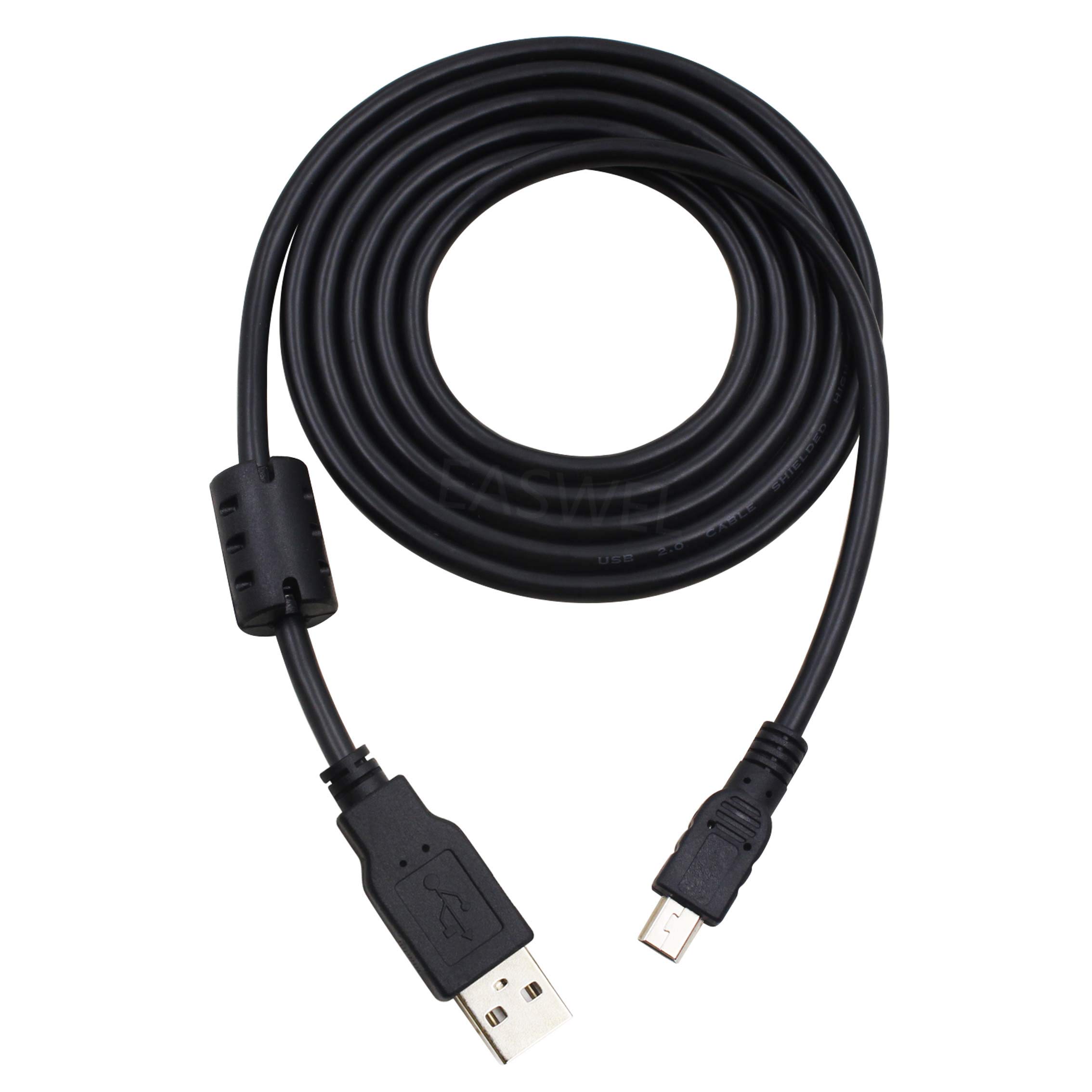 Amazon.com: EASWEL 1.5M USB PC Data Sync Cable Cord for Canon